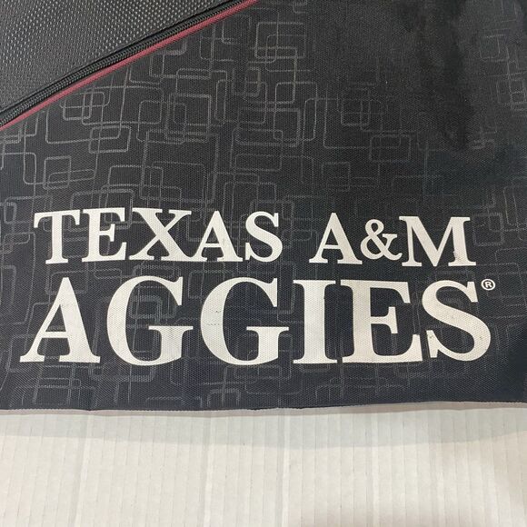 Texas A&M Aggies Drawstring Bag With Zippers - Picture 3 of 8